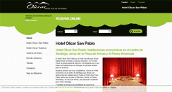 Desktop Screenshot of hotelolicarsanpablo.com